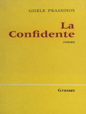 cover image of La confidente